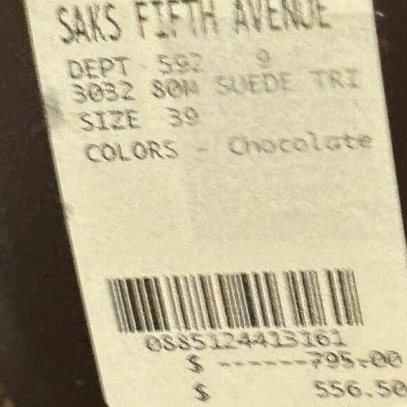 Yves Saint Laurent (YSL) Tribute Brown Suede Pumps - Picture 8 of 12